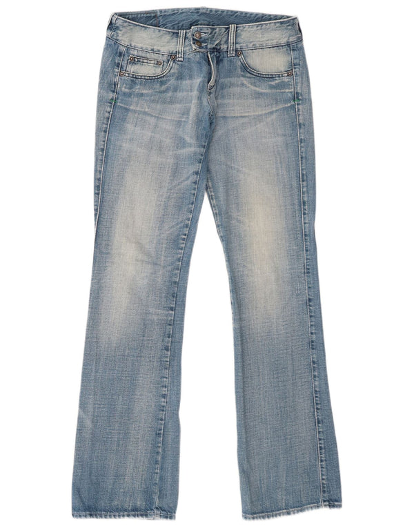Джинсы женские Benetton Bootcut W28 L33 синие