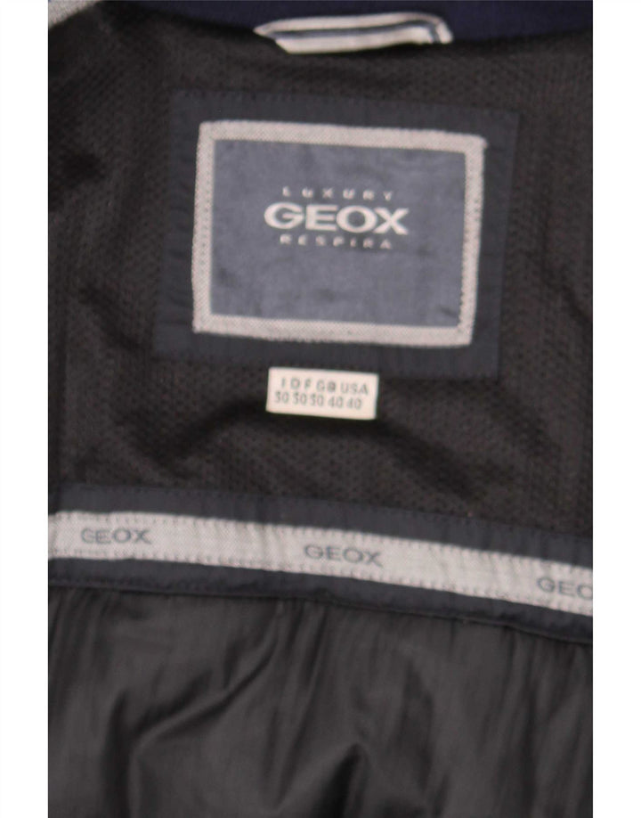 Мужская стеганая куртка Geox Respira UK 40, большая черная