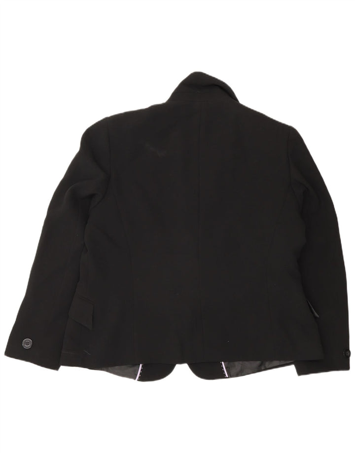 Женский пиджак на 1 пуговице Marks & Spencer UK 18 XL, черный