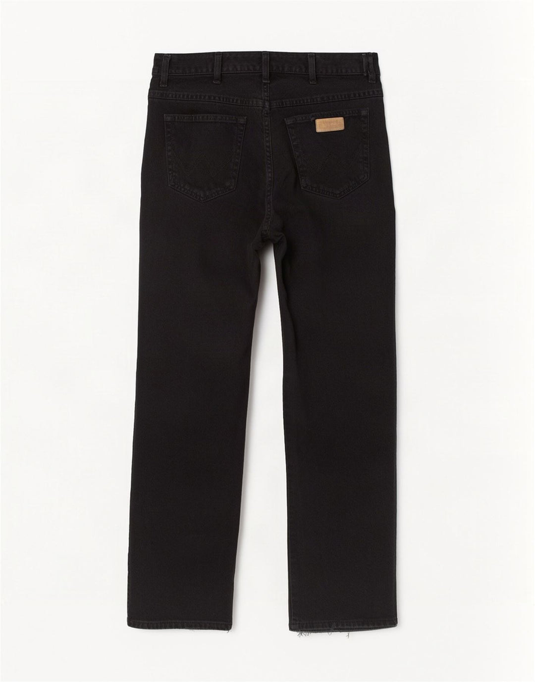 Мужские прямые джинсы Wrangler Texas W36 L32, черный хлопок