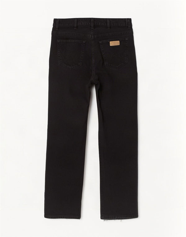 Мужские прямые джинсы Wrangler Texas W36 L32, черный хлопок