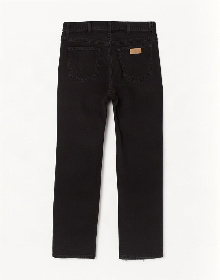 Мужские прямые джинсы Wrangler Texas W36 L32, черный хлопок