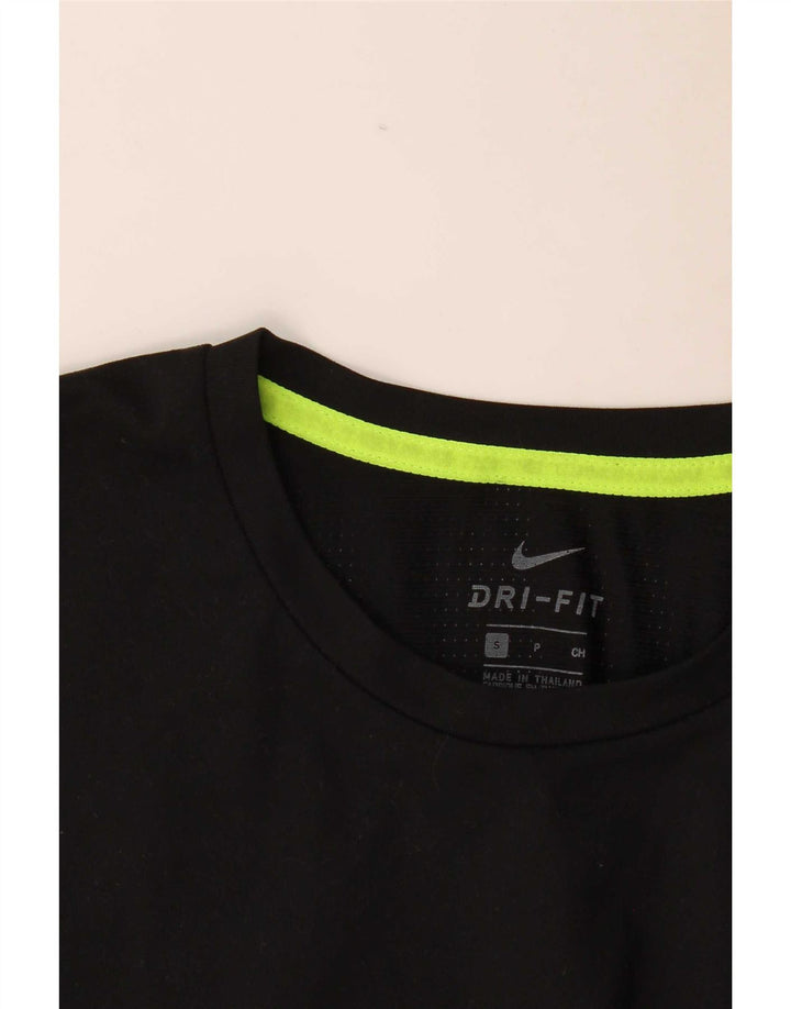 Мужской жилет Nike Dri Fit, маленький черный, цветной блок