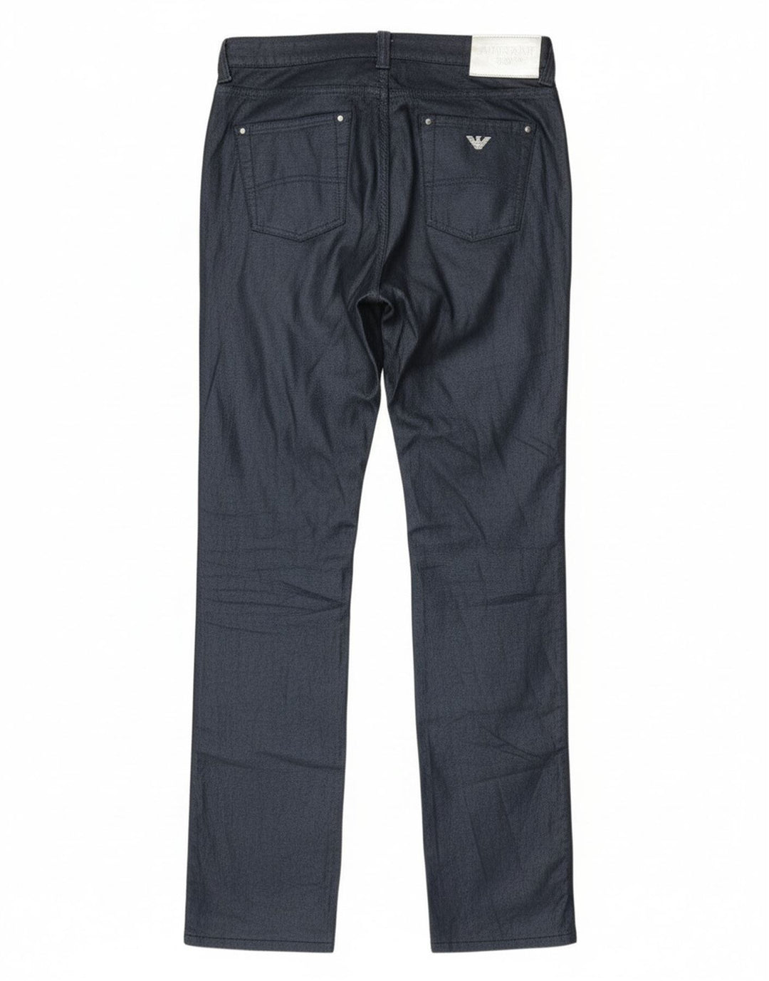 Женские узкие джинсы Armani W29 L32 Темно-синие, хлопок