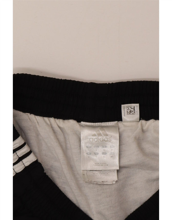 Мужские спортивные шорты Adidas, маленькие черные из полиэстера