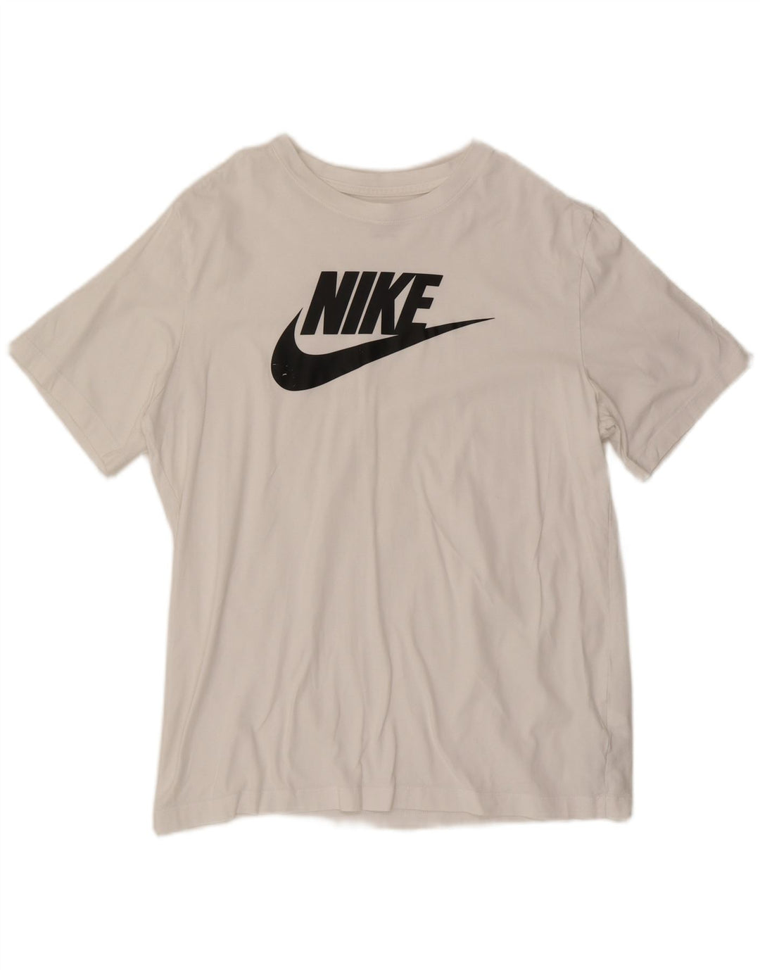 Мужская футболка с рисунком Nike, большой белый хлопок