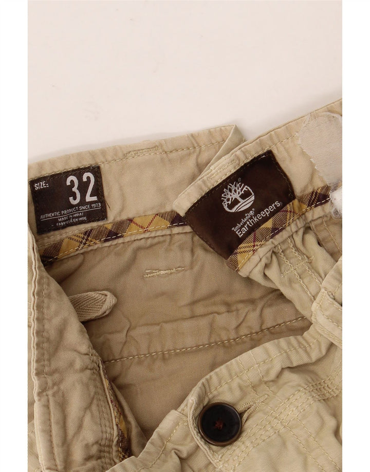 TIMBERLAND Мужские шорты карго W32 Средний Бежевый