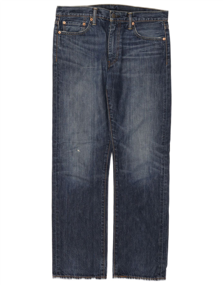 Мужские прямые джинсы Levi's 504 W32 L30 синие