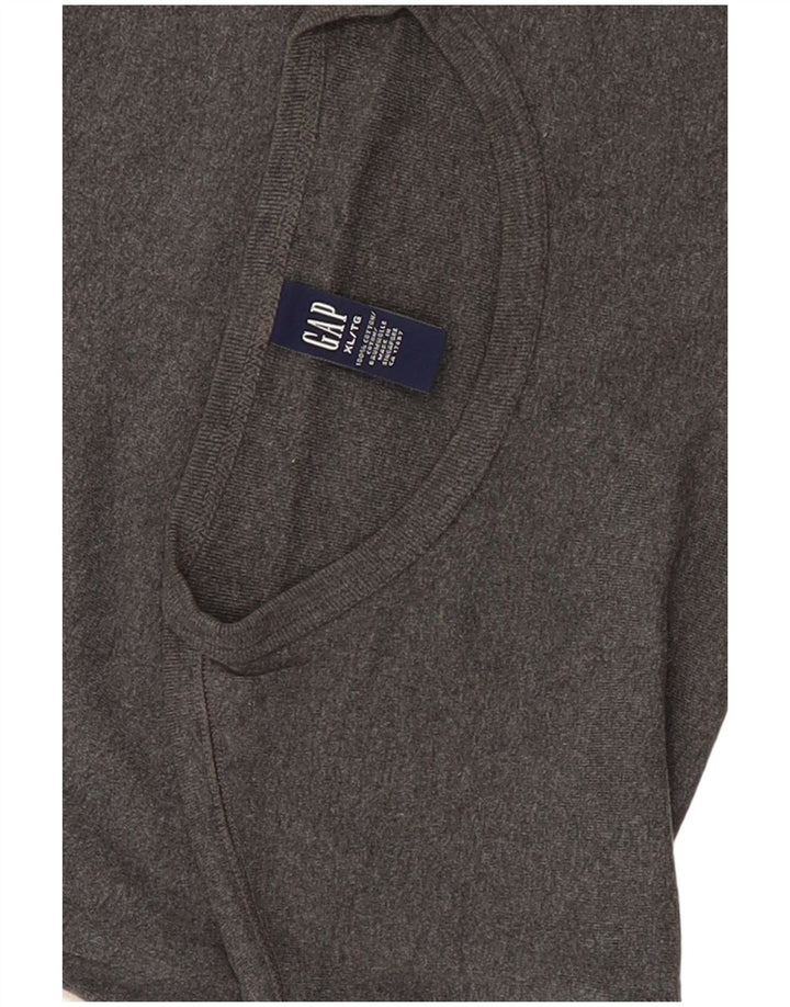 Мужская футболка Gap XL, серая, хлопок