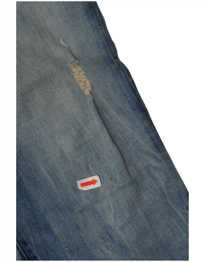 Женские потертые джинсы джеггинсы Tommy Hilfiger Como RW W29 L32 синие