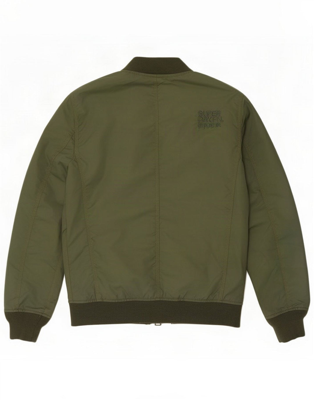 Куртка-бомбер Superdry для мальчиков 13-14 лет, большой цвет, полиэстер цвета хаки