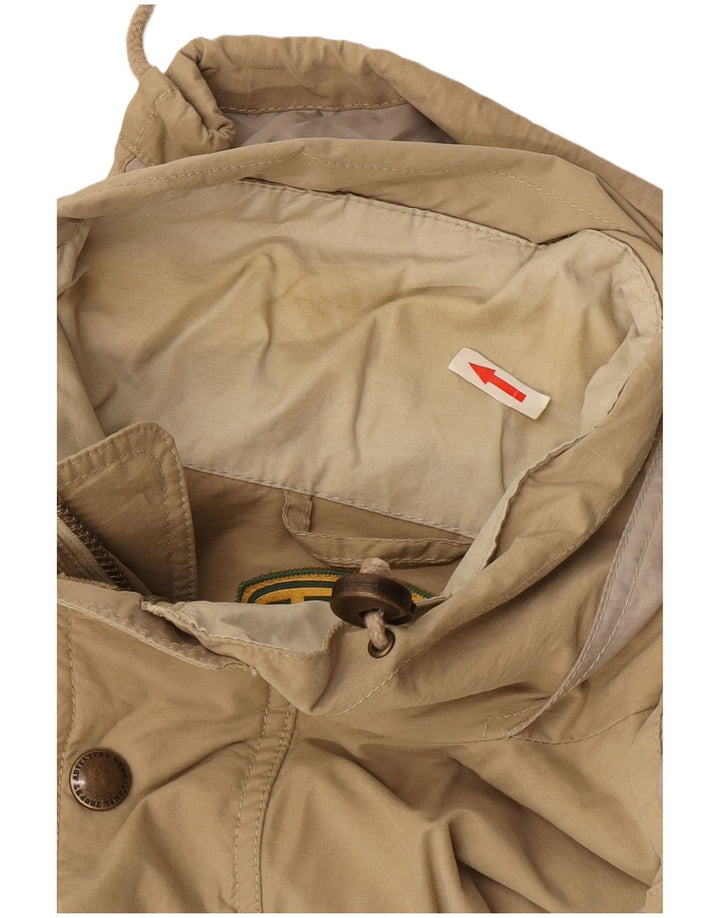 Мужская куртка Camel с капюшоном UK 42 XL Бежевый хлопок