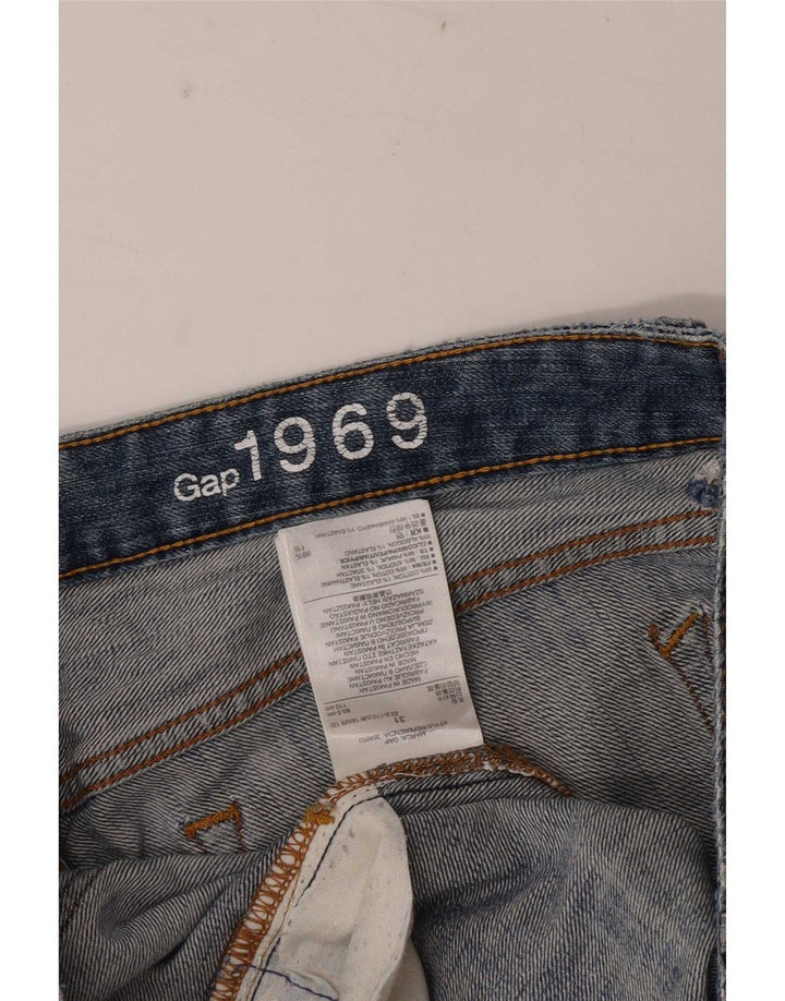 Женские джинсы Bootcut Gap W31 L28 синие, хлопок