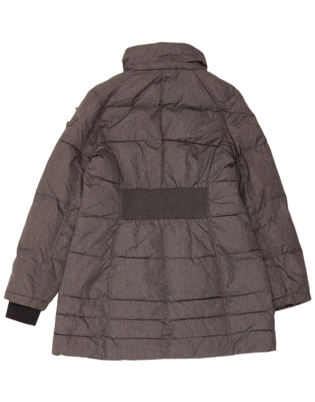 Женское стеганое пальто Nautica UK 16, большой серый нейлон