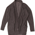 Женский удлиненный открытый кардиган оверсайз Eddie Bauer UK 18 XL, серый