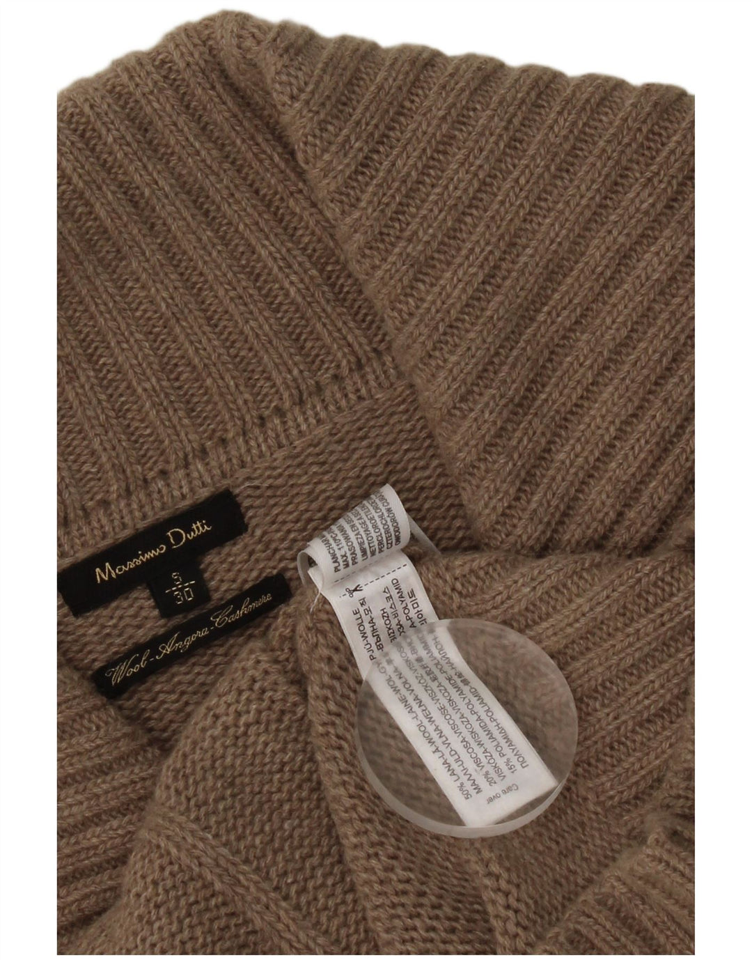 Женский кардиган Massimo Dutti UK 10, маленький серый шерстяной свитер