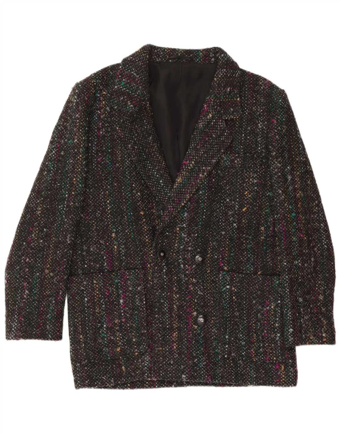 Винтажный женский комплект из 2 юбок EU 40 Medium W28 Серый в крапинку