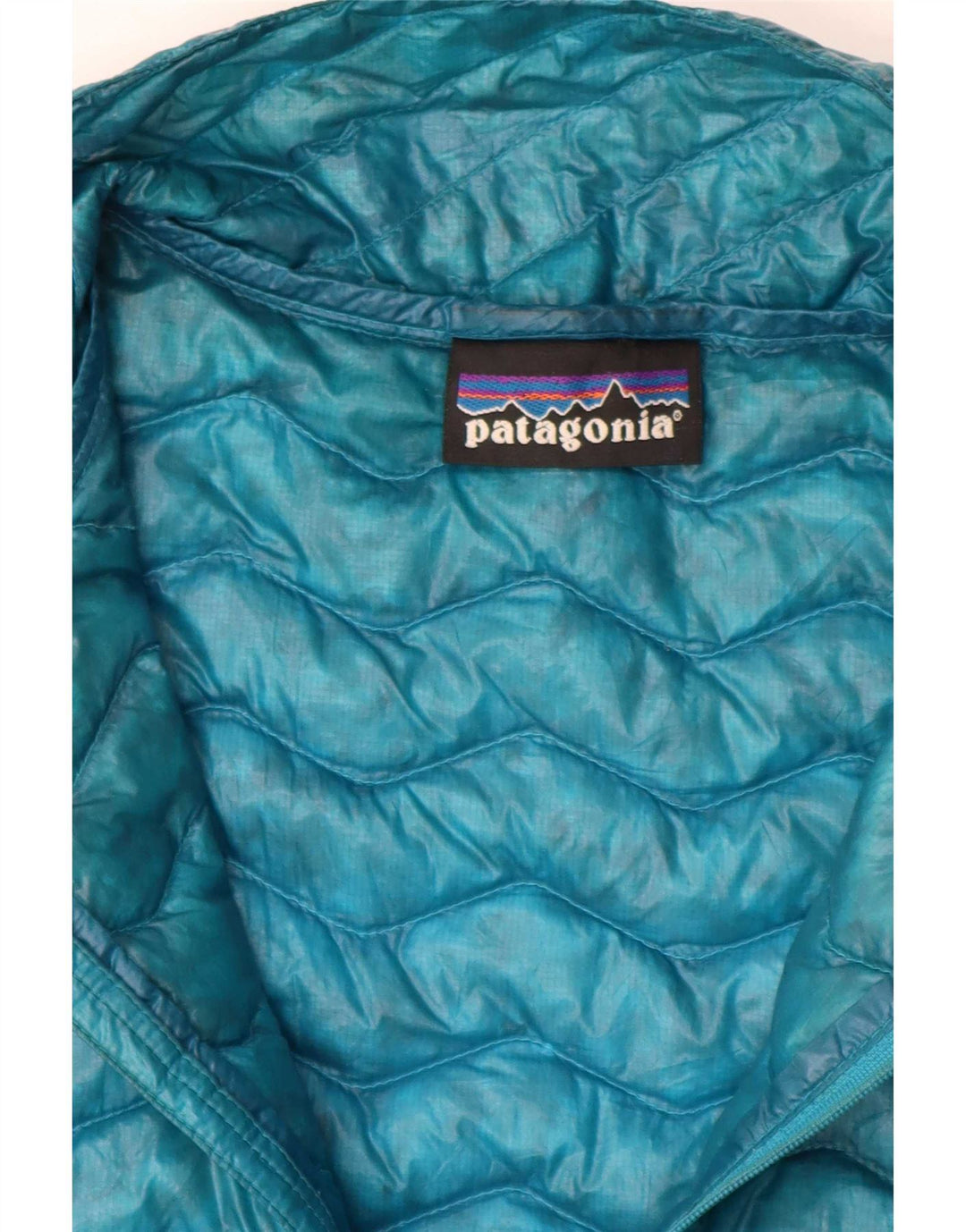 Женский пуловер-ватник Patagonia UK 12, средний синий синтетика