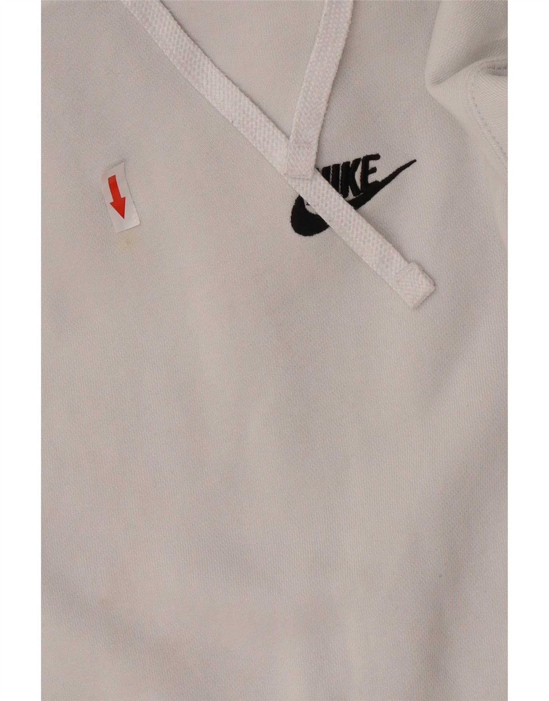 Мужской джемпер с капюшоном Nike, маленький белый, хлопковый