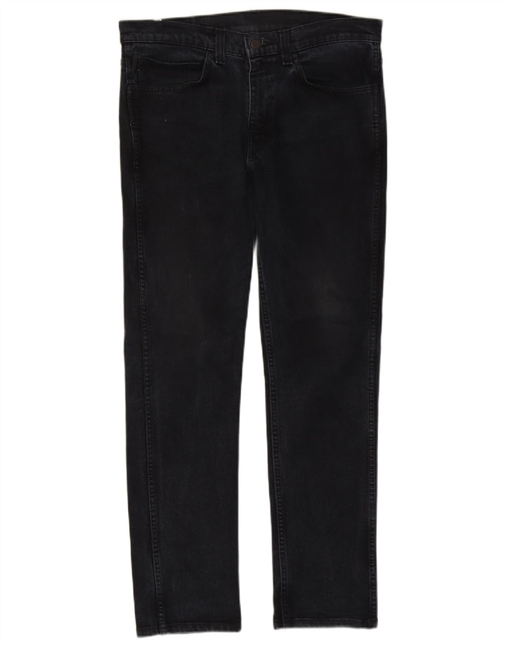 Мужские джинсы Levi's 511 Slim W34 L32, черный хлопок