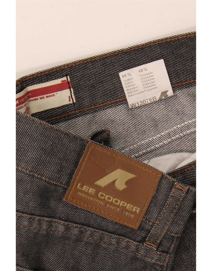 Мужские прямые джинсы Lee W35 L29, серый хлопок