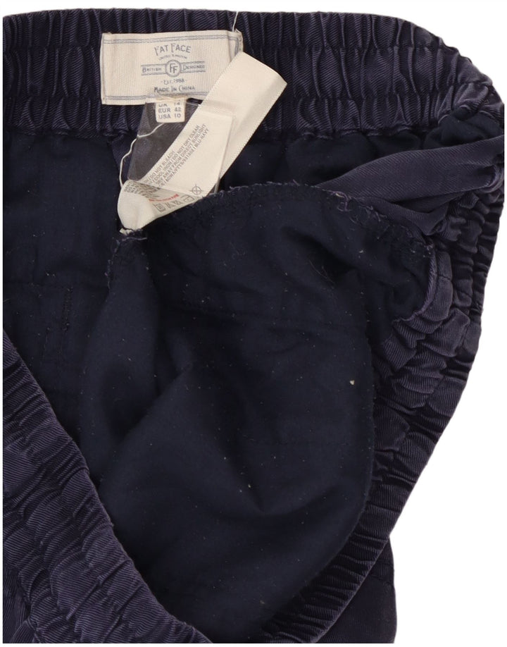 Женские повседневные брюки-джоггеры FAT FACE, Великобритания, 14, большие W28 L26, темно-синие