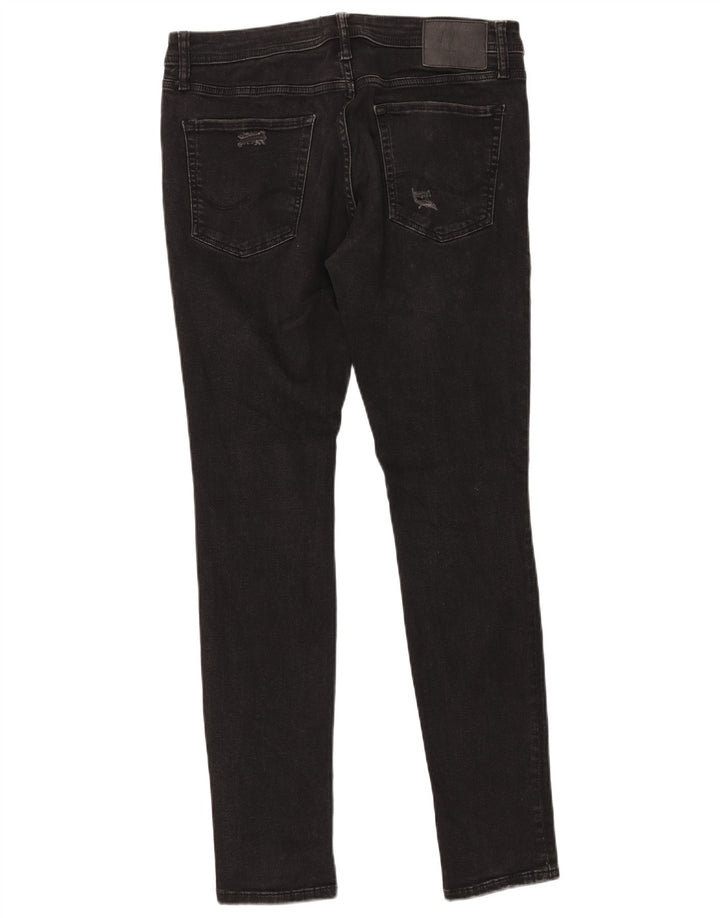 Мужские джинсы скинни JACK & JONES Liam W34 L31 черные