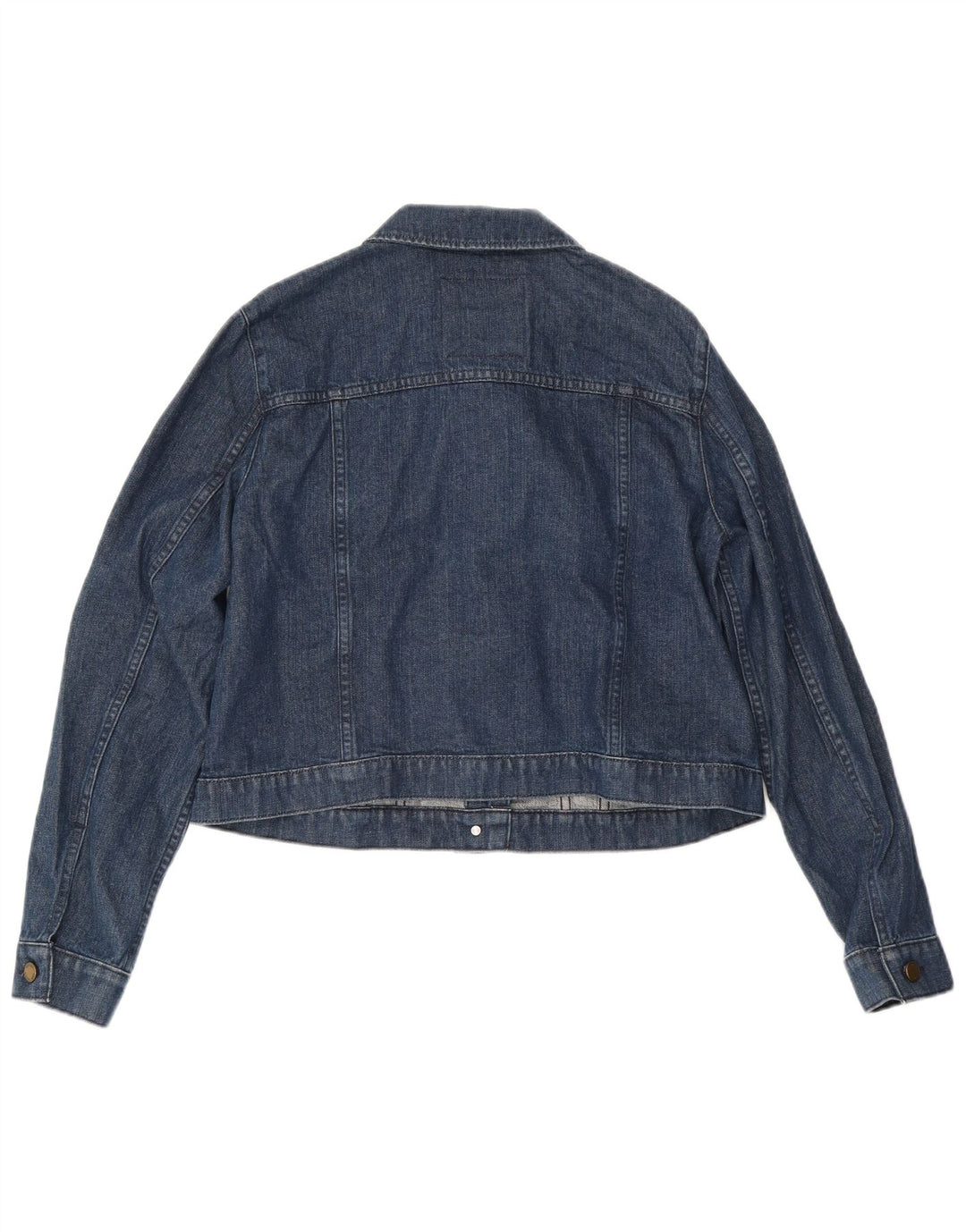 Женская укороченная джинсовая куртка MICHAEL KORS UK 18 XL, синяя, хлопок