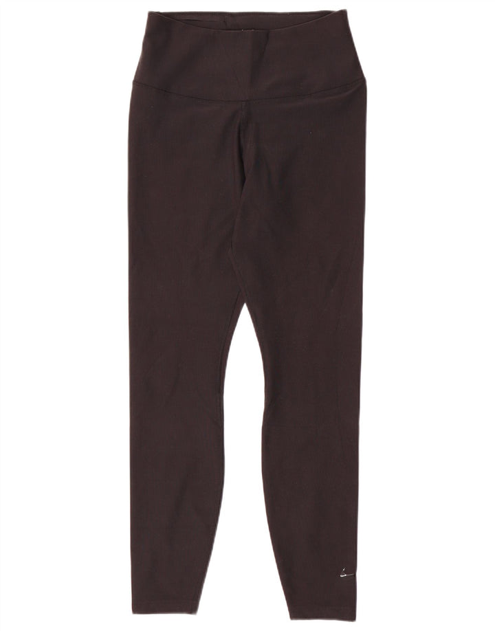 Женские леггинсы Nike UK 14, средние, черные