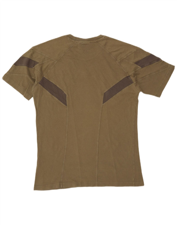Мужская футболка ADIDAS Top Medium Khaki Colourblock Cotton