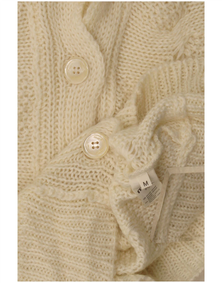 Женский кардиган MET UK 12, средний бежевый мохер