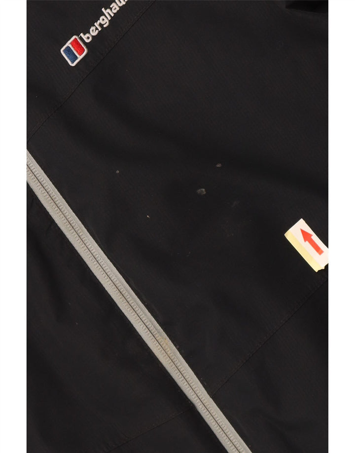 BERGHAUS Дождевик с капюшоном для мальчиков 11-12 лет Темно-синий полиэстер