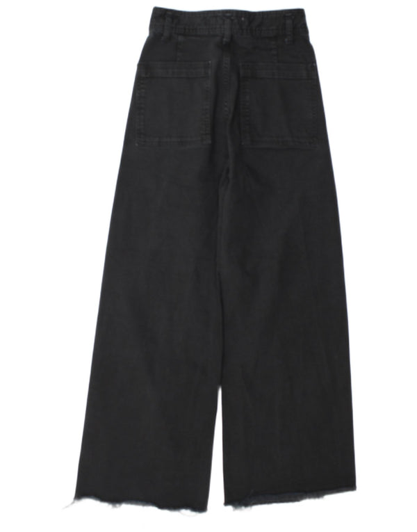 Женские широкие джинсы Zara EU 38 Medium W28 L29 Темно-синие