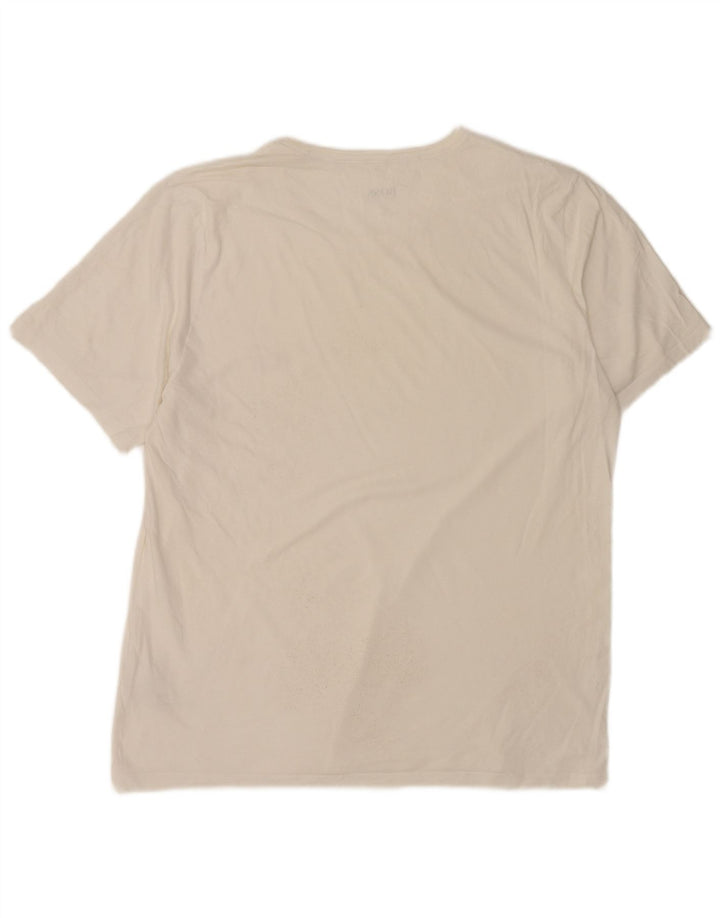 Мужская футболка Hugo Boss Top 2XL Белый Хлопок