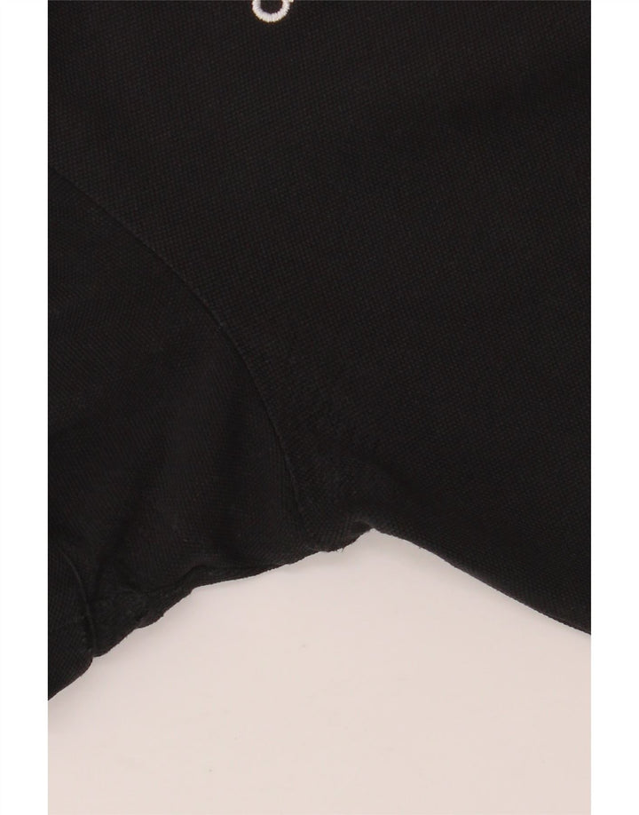 Мужская рубашка-поло ADIDAS Climalite, большая черная, хлопок