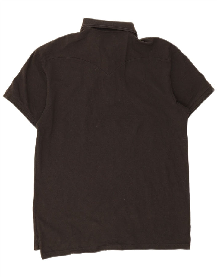 LEVI'S Mens Classic Fit Polo Shirt Medium Black