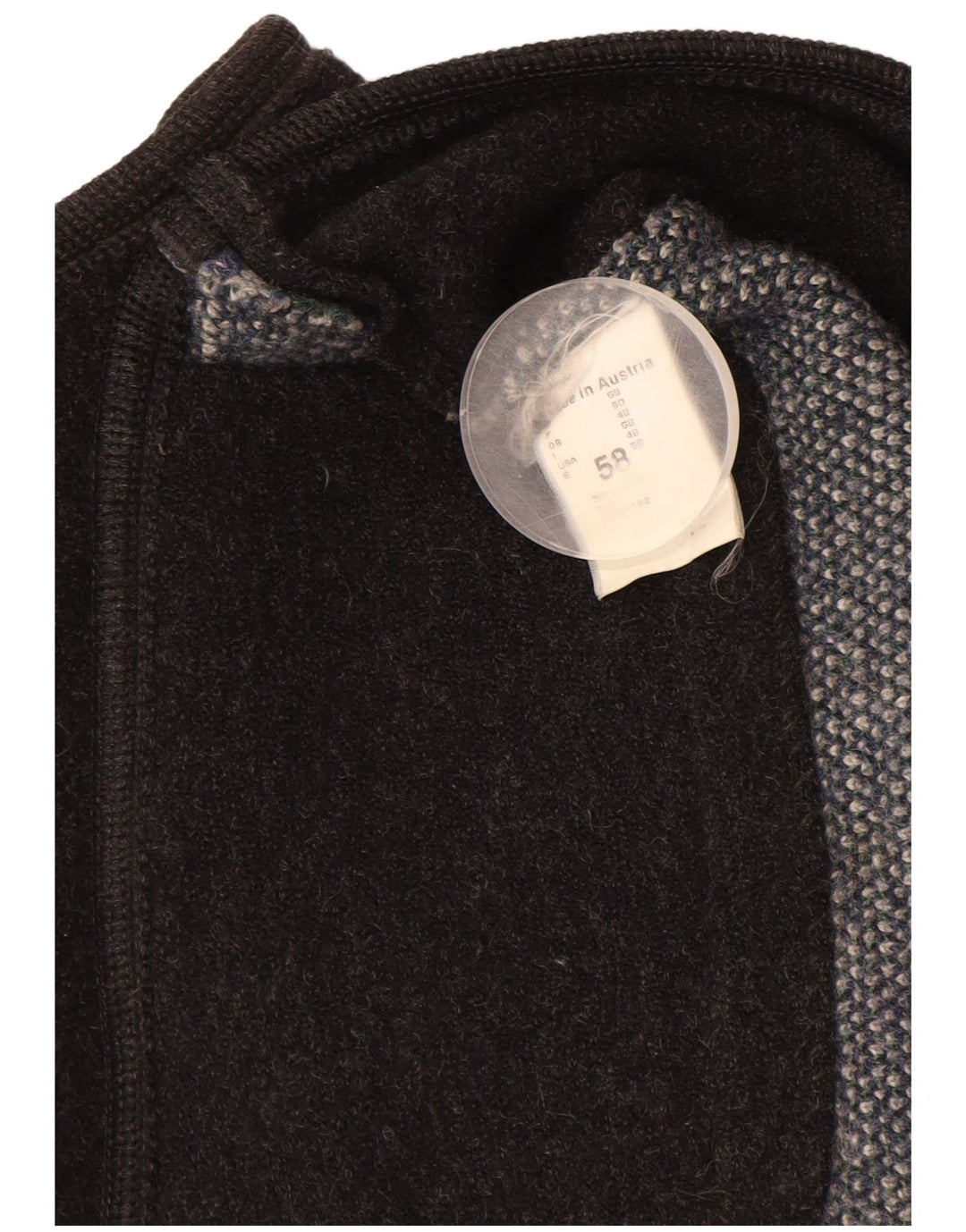 Мужской жилет GIESSWEIN UK 48, средний разноцветный, шерстяной с геометрическим рисунком