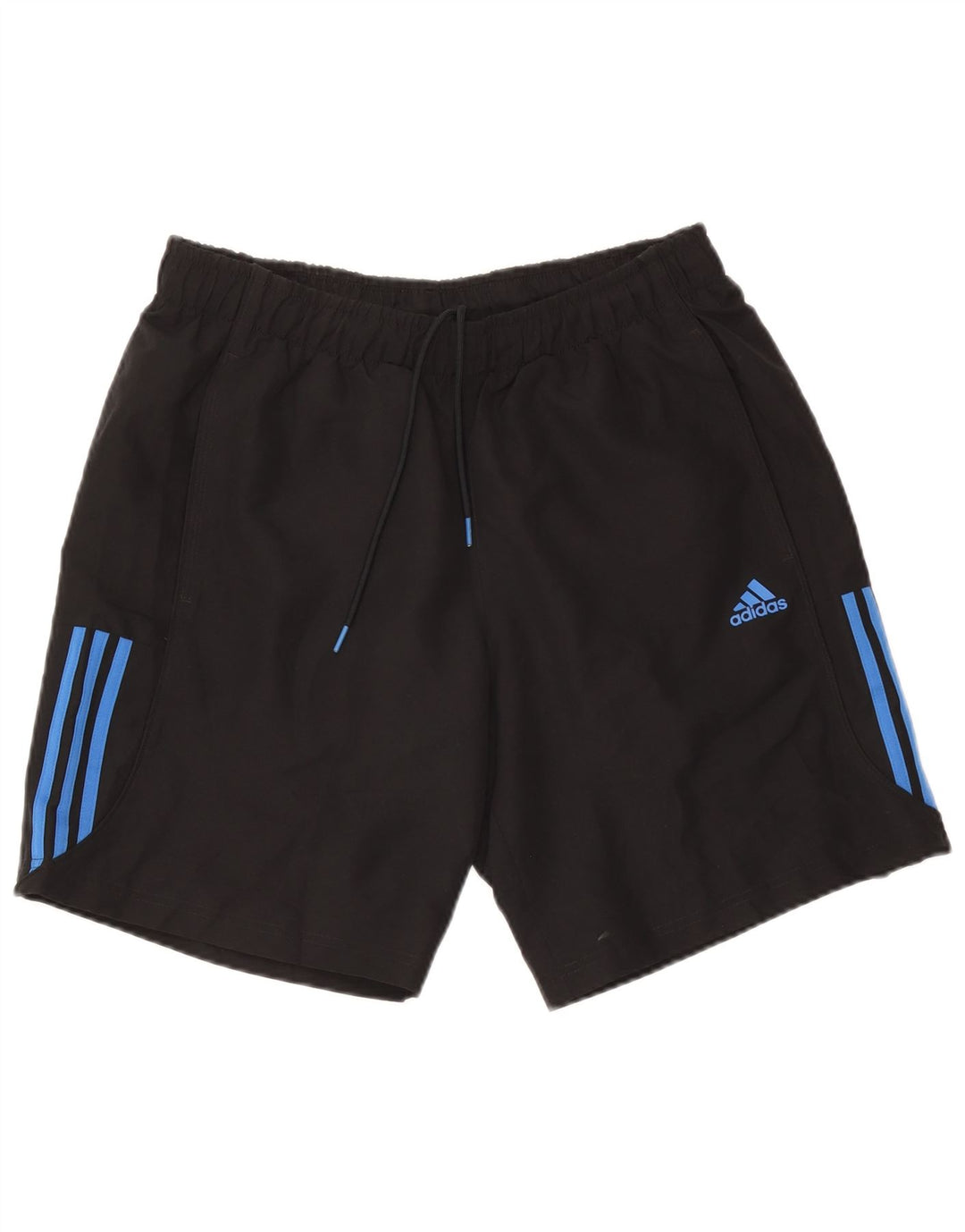 Мужские спортивные шорты Adidas Climalite, большие черные из полиэстера