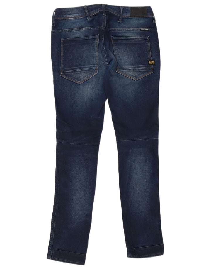 Женские узкие джинсы G-Star W27 L32 Темно-синие, хлопок