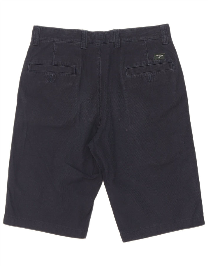 Мужские шорты-чиносы Dockers Slim Fit W30, средние, темно-синие