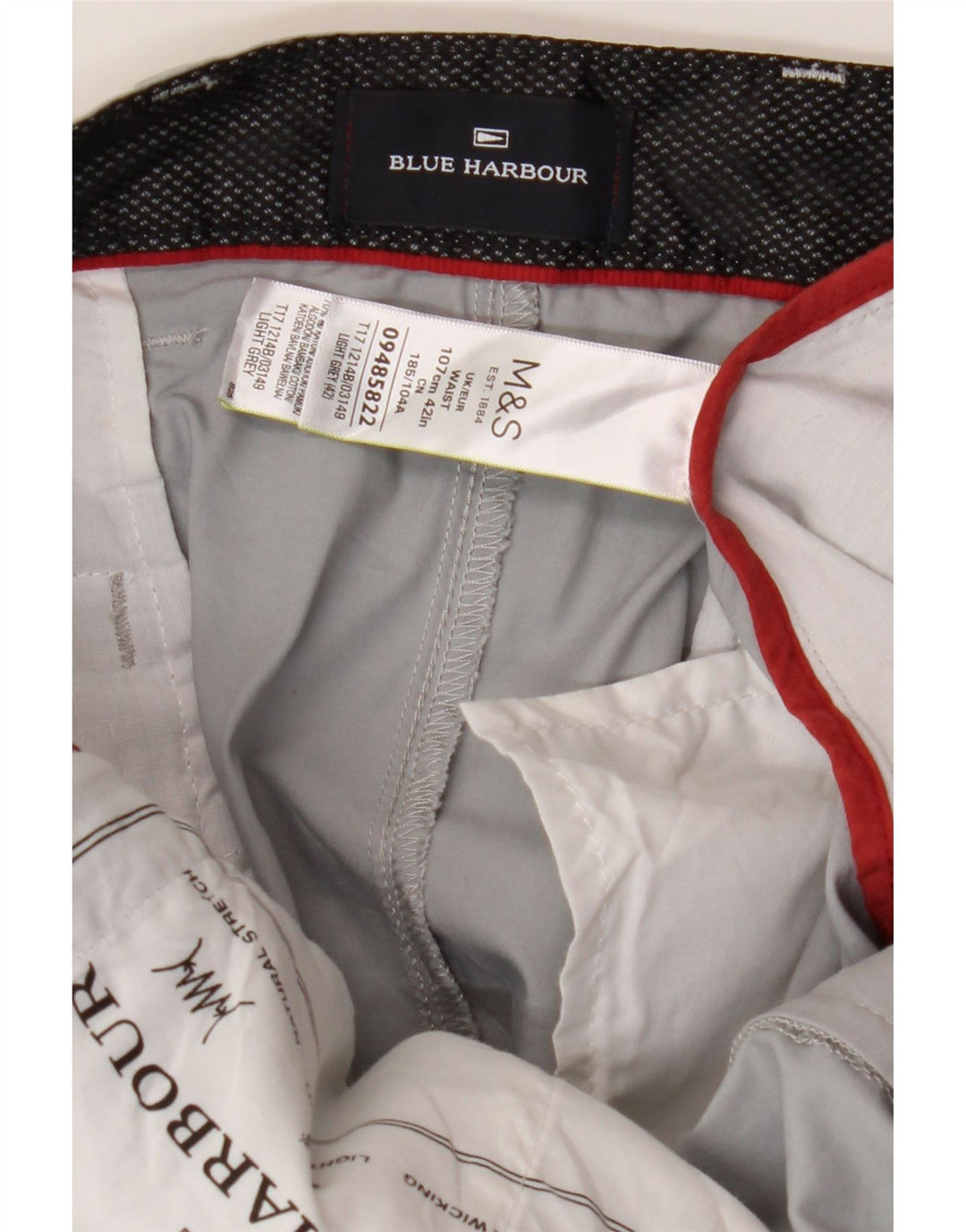 MARKS & SPENCER Mens Cargo Shorts W42 2XL Grey Cotton Vintage Marks & Spencer and Second-Hand Marks & Spencer from Messina Hembry 