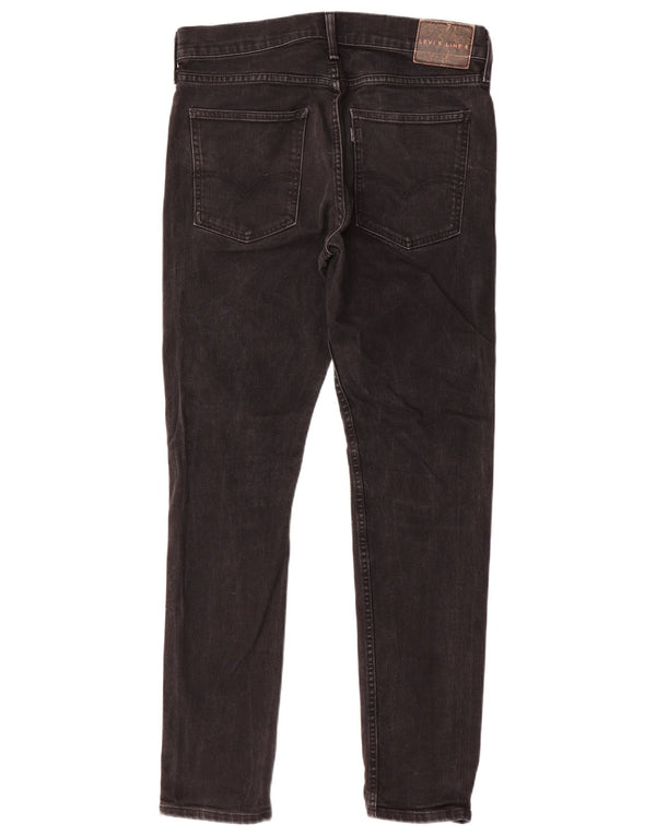Мужские джинсы скинни Levi's Line 8 W32 L32, черный хлопок
