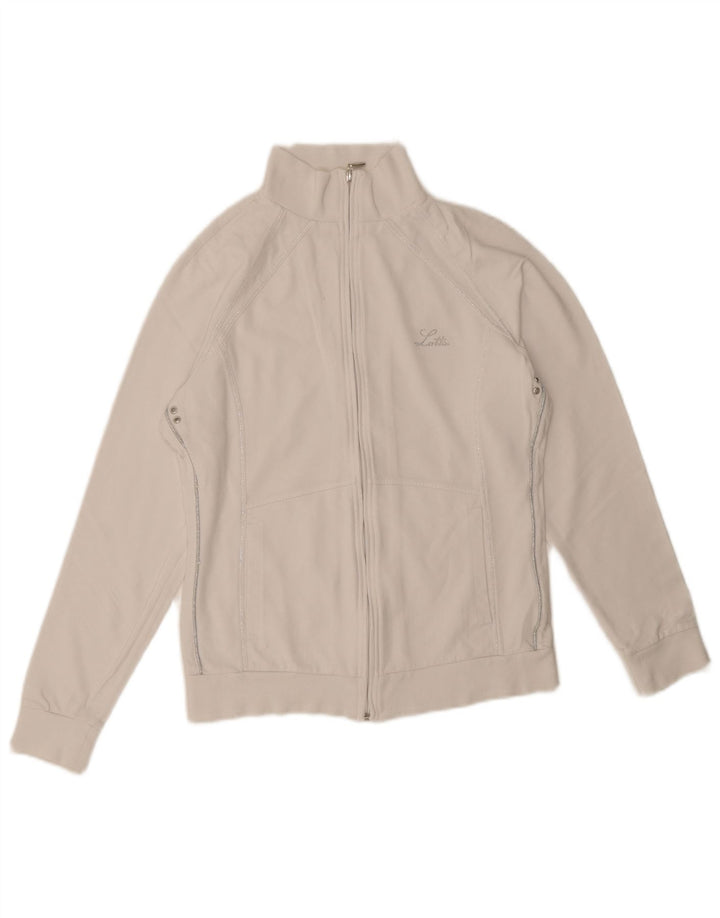 Lotto Женский спортивный костюм Top Jacket UK 14 Большой Белый