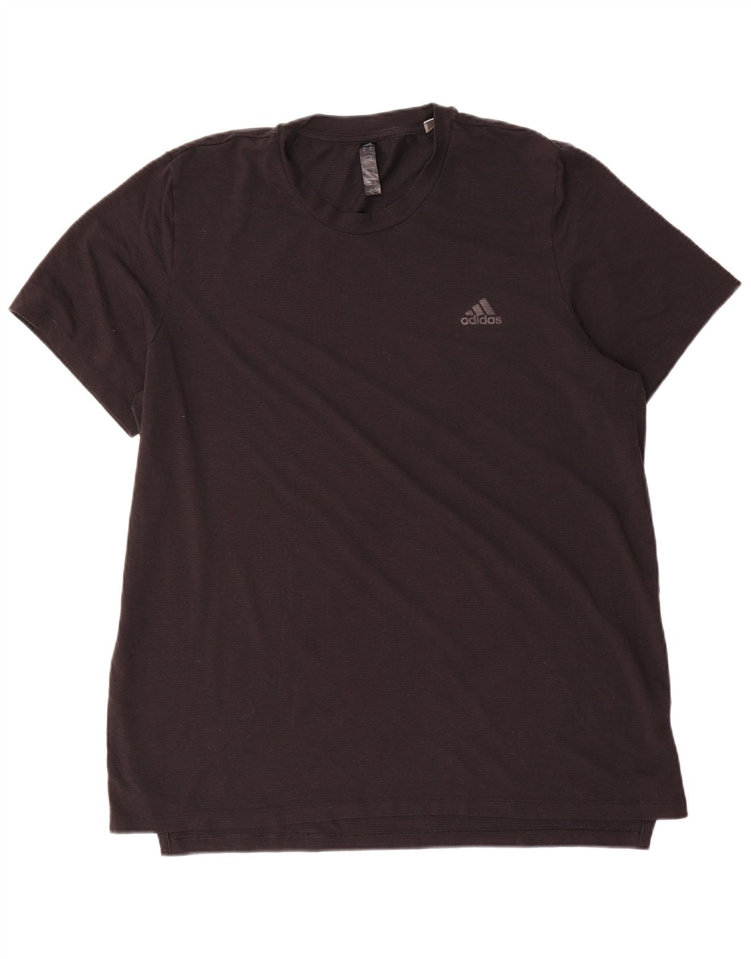 Adidas Мужская футболка с коротким рукавом Top XL Черный Полиэстер
