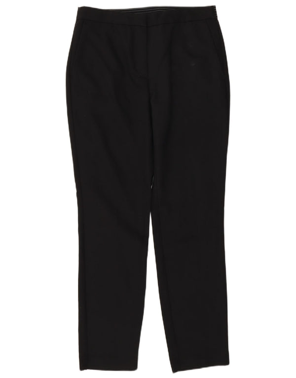 Женские узкие брюки чинос Zara W28 L28, черные, хлопковые
