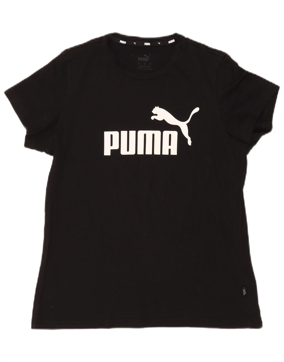 Женская футболка с рисунком Puma Top UK 14, средний черный