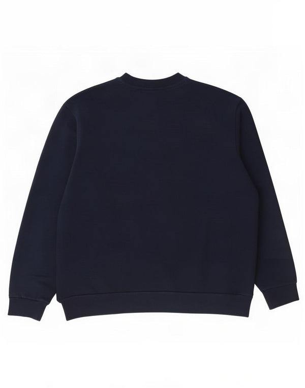 Мужской свитер Lacoste Classic Fit, джемпер, размер 9, 4XL, темно-синий, хлопок