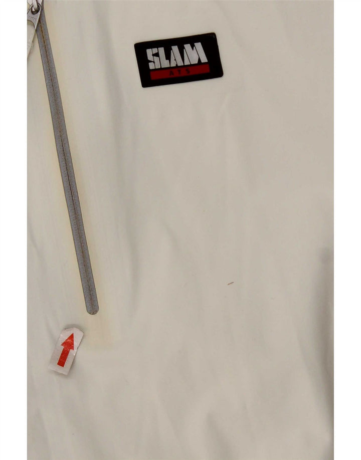 Мужская дождевик Slam UK 44 2XL Белый Нейлон