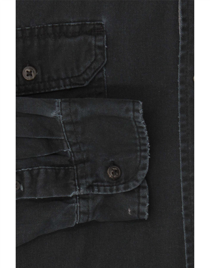 Мужская рубашка Wrangler 2XL темно-синяя, хлопок