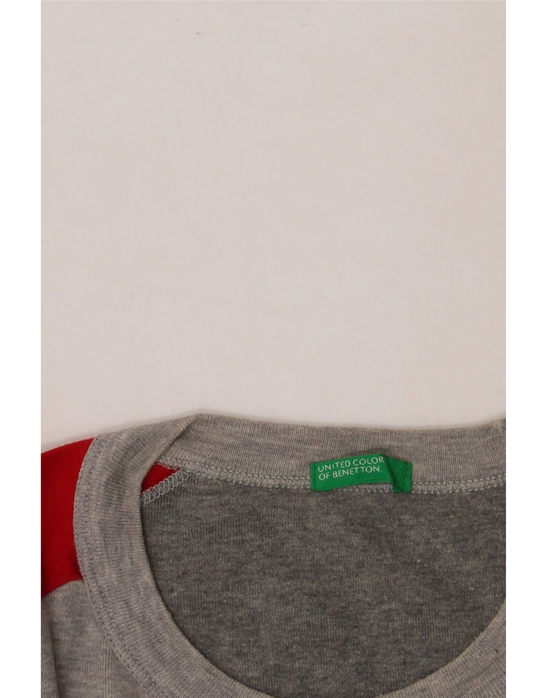 BENETTON Мужская футболка Top Medium Grey Colourblock